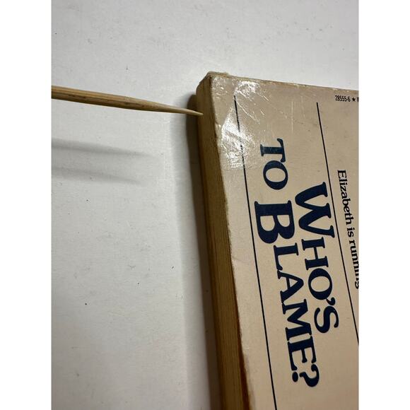 Sweet Valley High 1ST Edition First Print Book #66 Who's To Blame Vintage 1980's - Picture 3 of 9